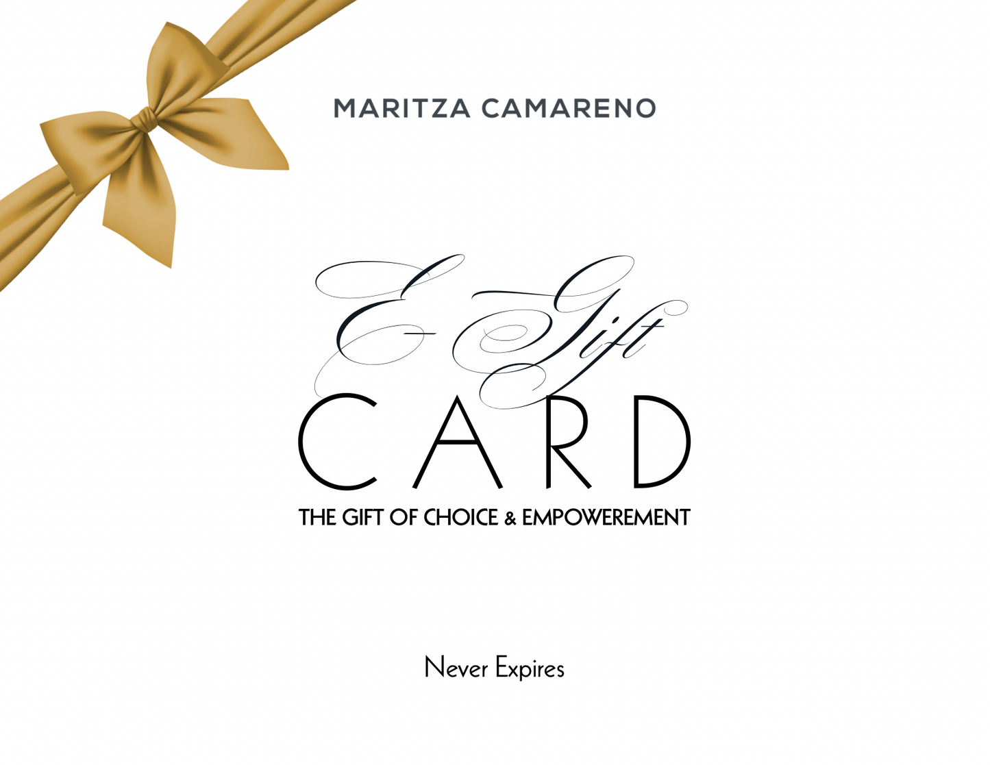 Maritza Camareno E-Gift Card