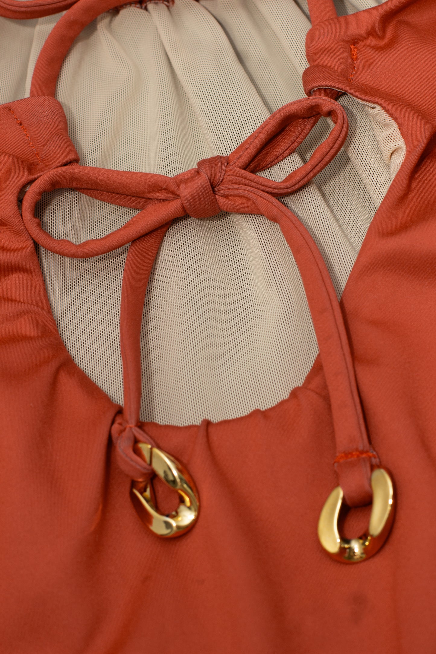 Palomino Shore Ring One Piece - Burnt Orange