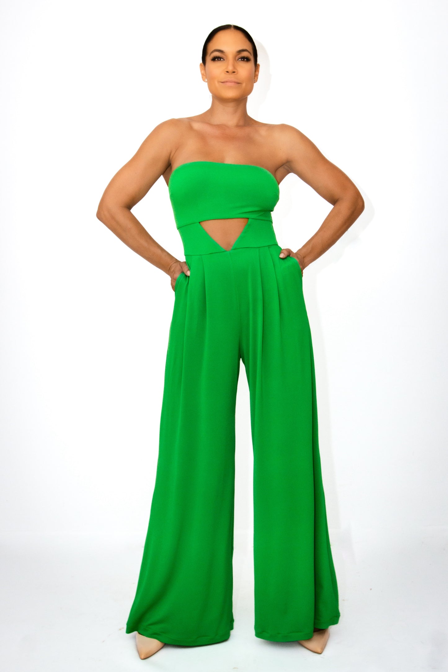 Lía Cutout & Wide Leg Jumpsuit – CUSTOMIZED COLOR