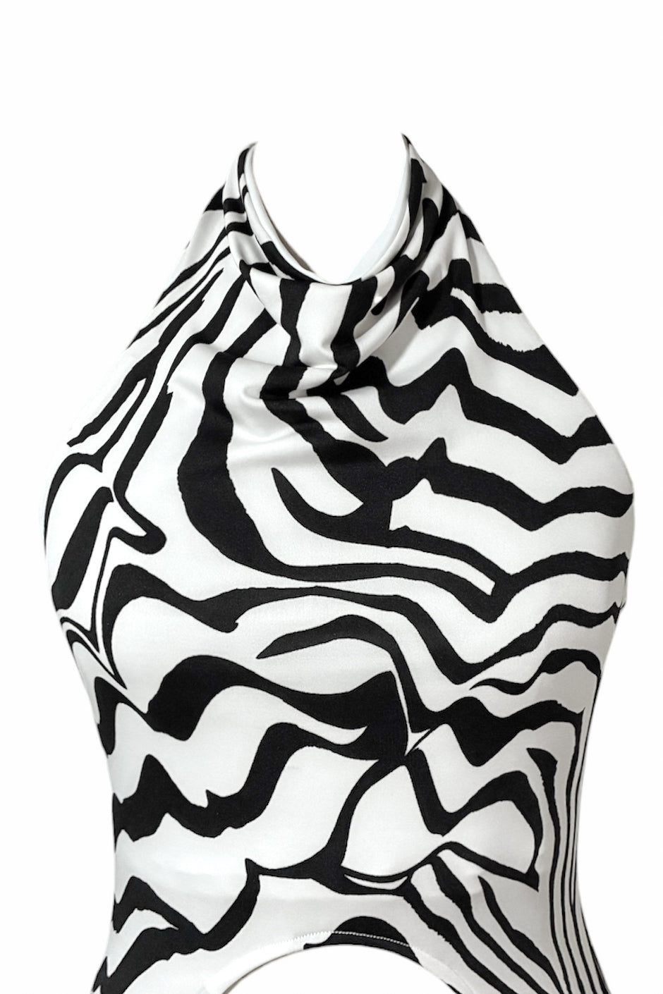 Bold Instinct Zebra Draped Tunic