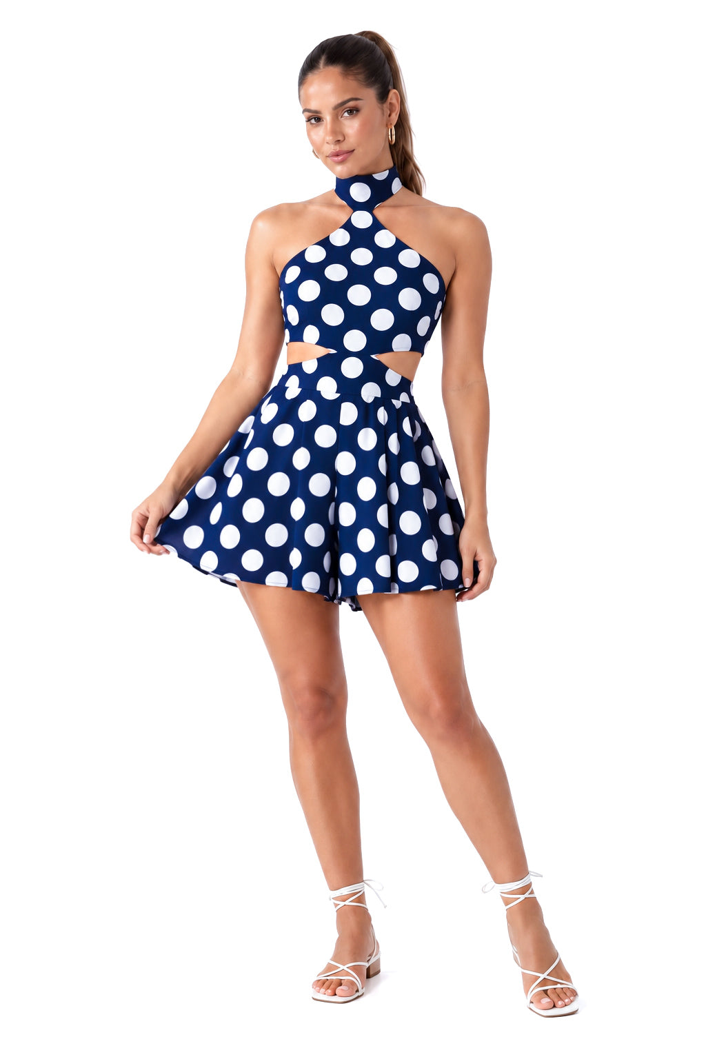 Elena Cutout Romper – CUSTOMIZED PRINT