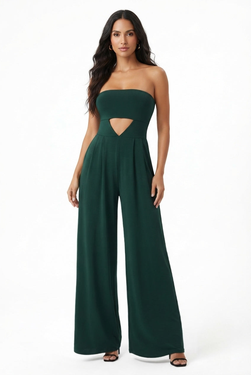 Lía Cutout & Wide Leg Jumpsuit – CUSTOMIZED COLOR