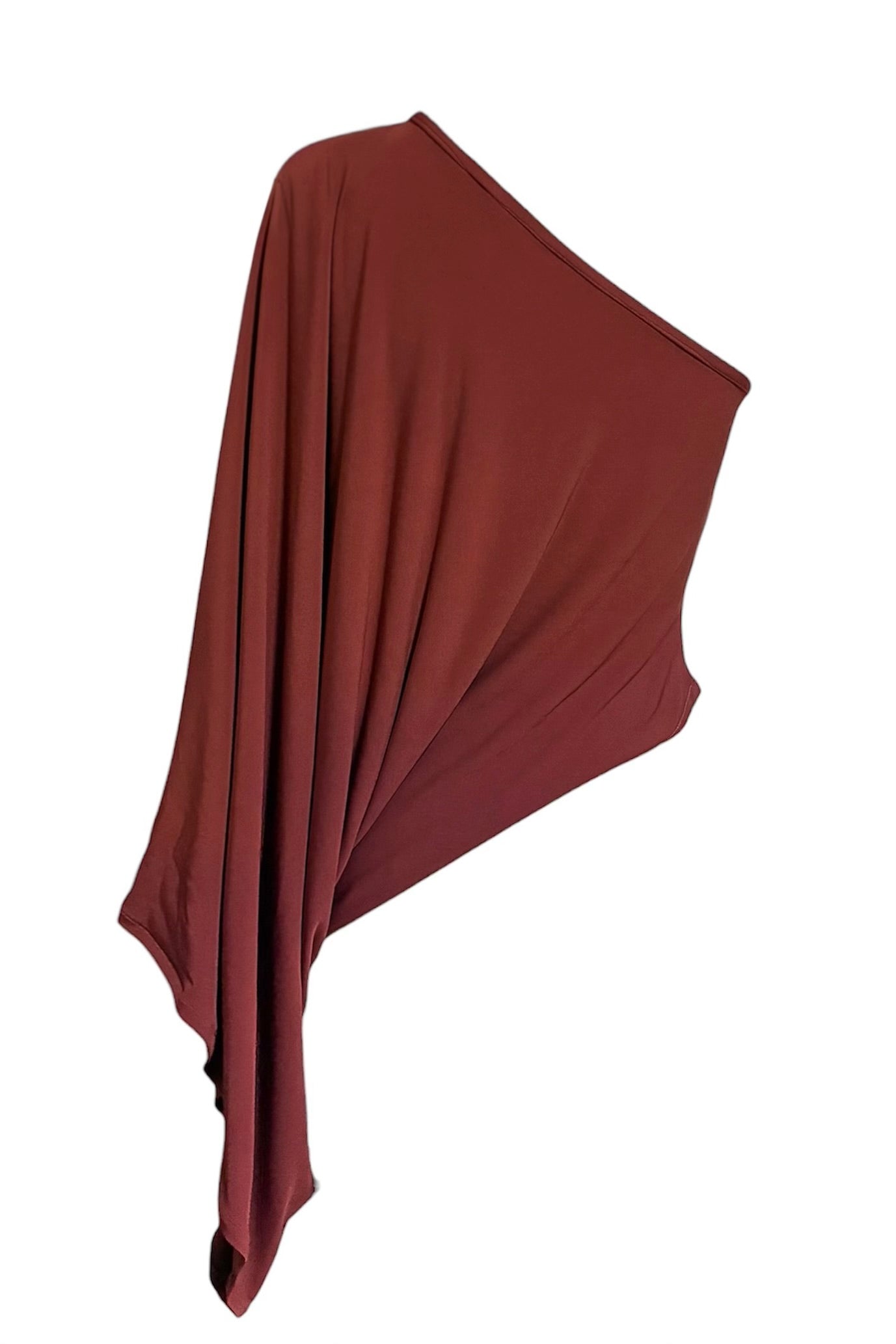 Catalina Asymmetric Draped Top - CUSTOMIZED COLOR