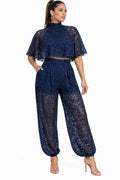 Isadora Lace Cape & Balloon Pants Set – CUSTOMIZED LACE