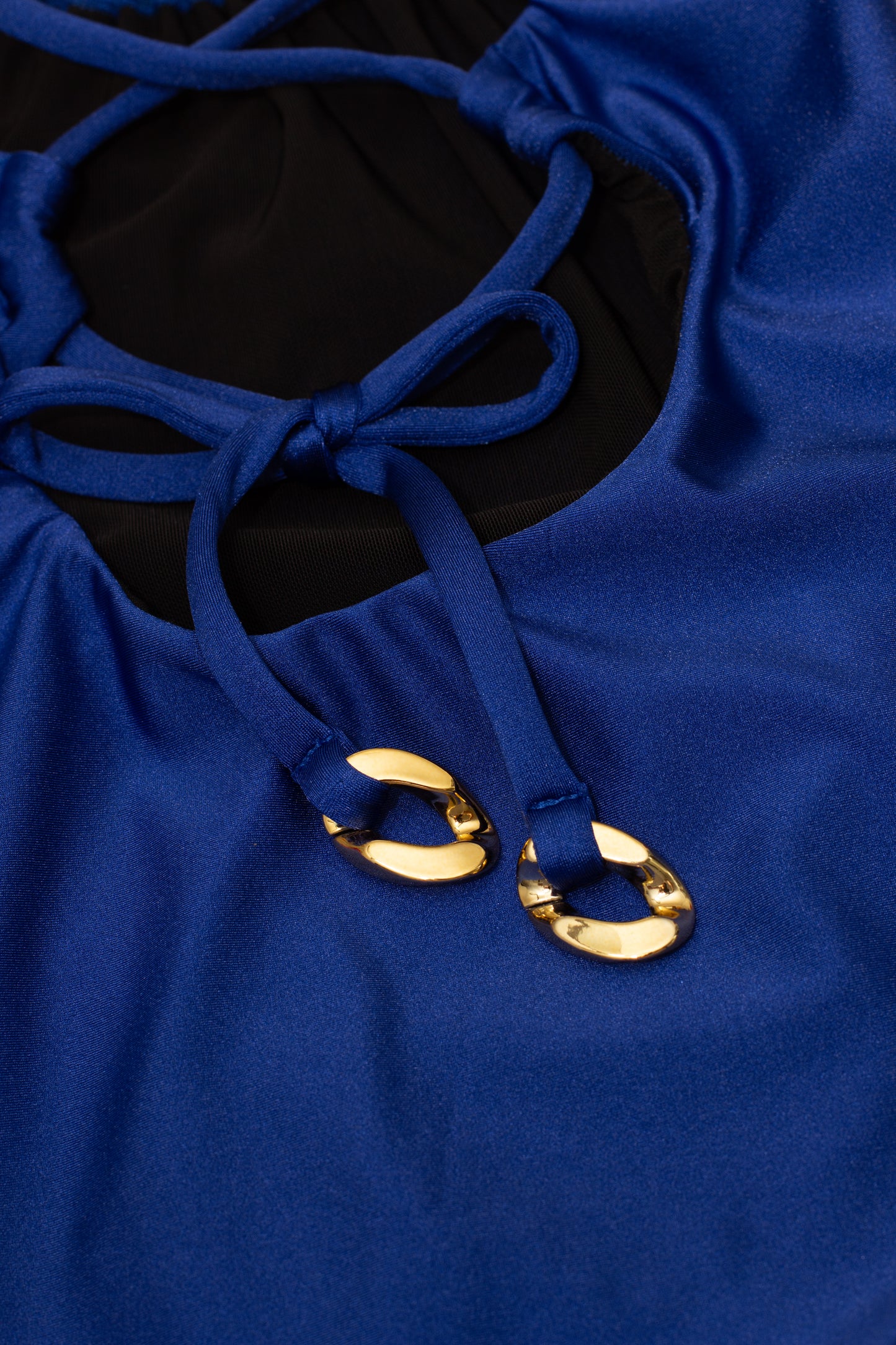 Palomino Shore Ring One Piece - Shiny Royal Blue