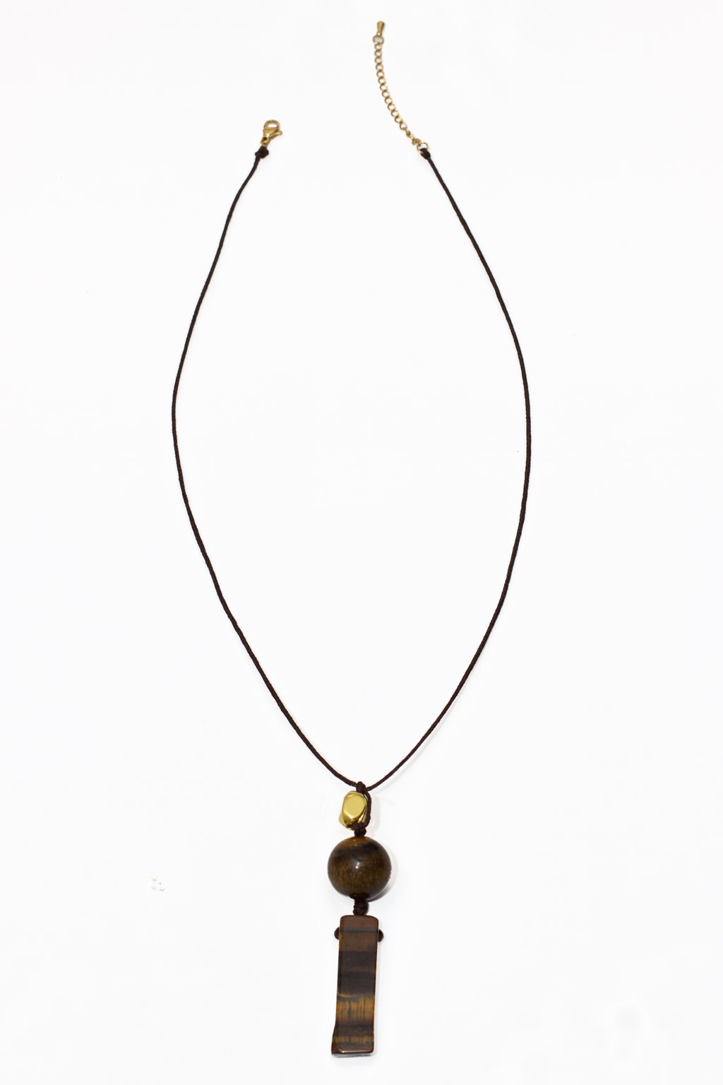 The Fearlessness Tiger's Eye Pendant