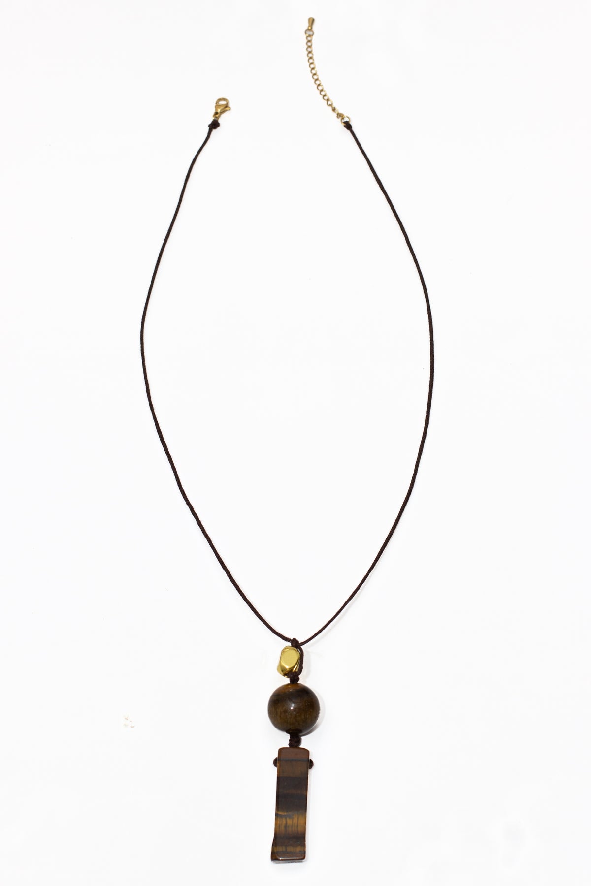 The Fearlessness Tiger's Eye Pendant
