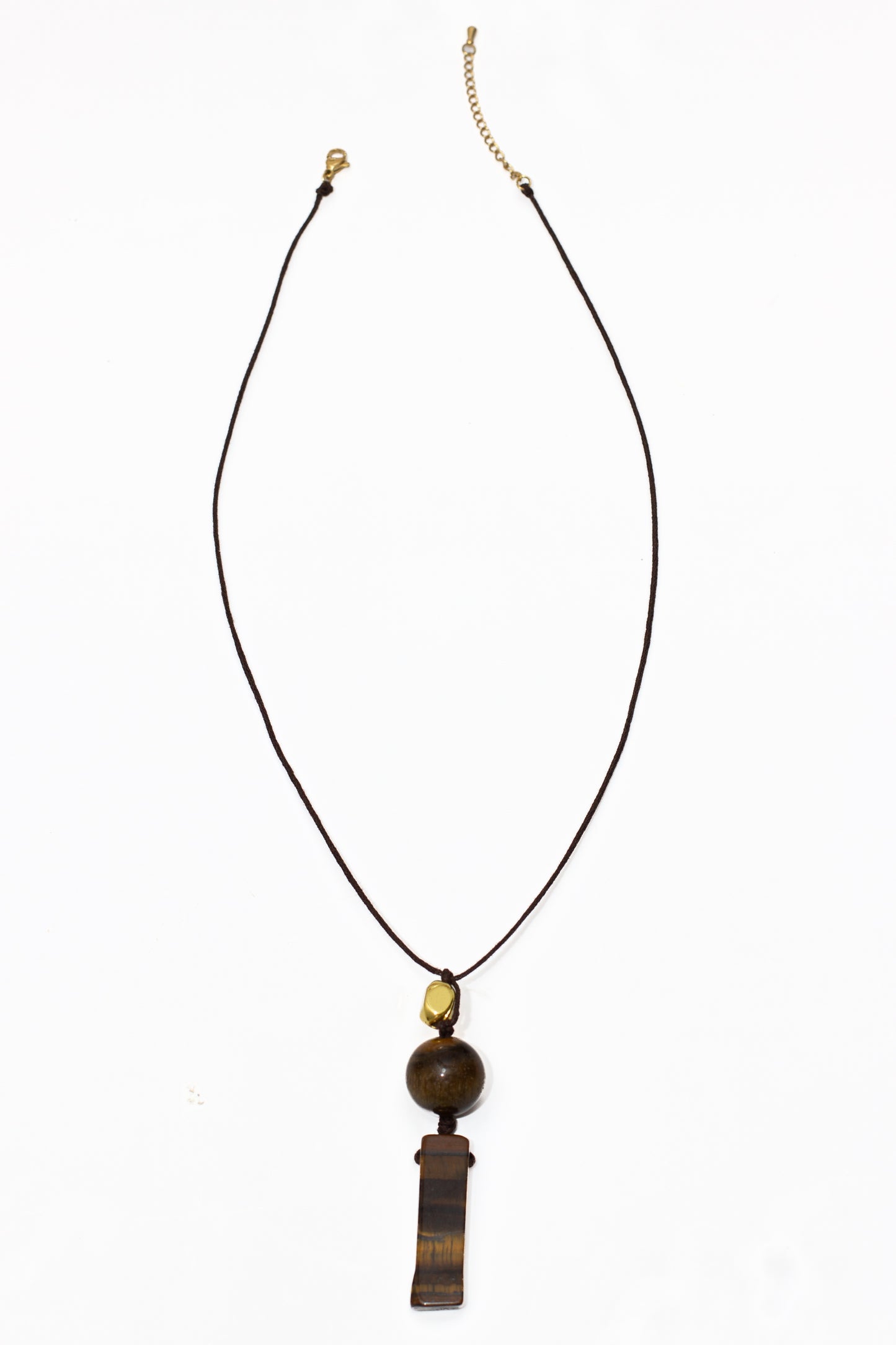 The Fearlessness Tiger's Eye Pendant