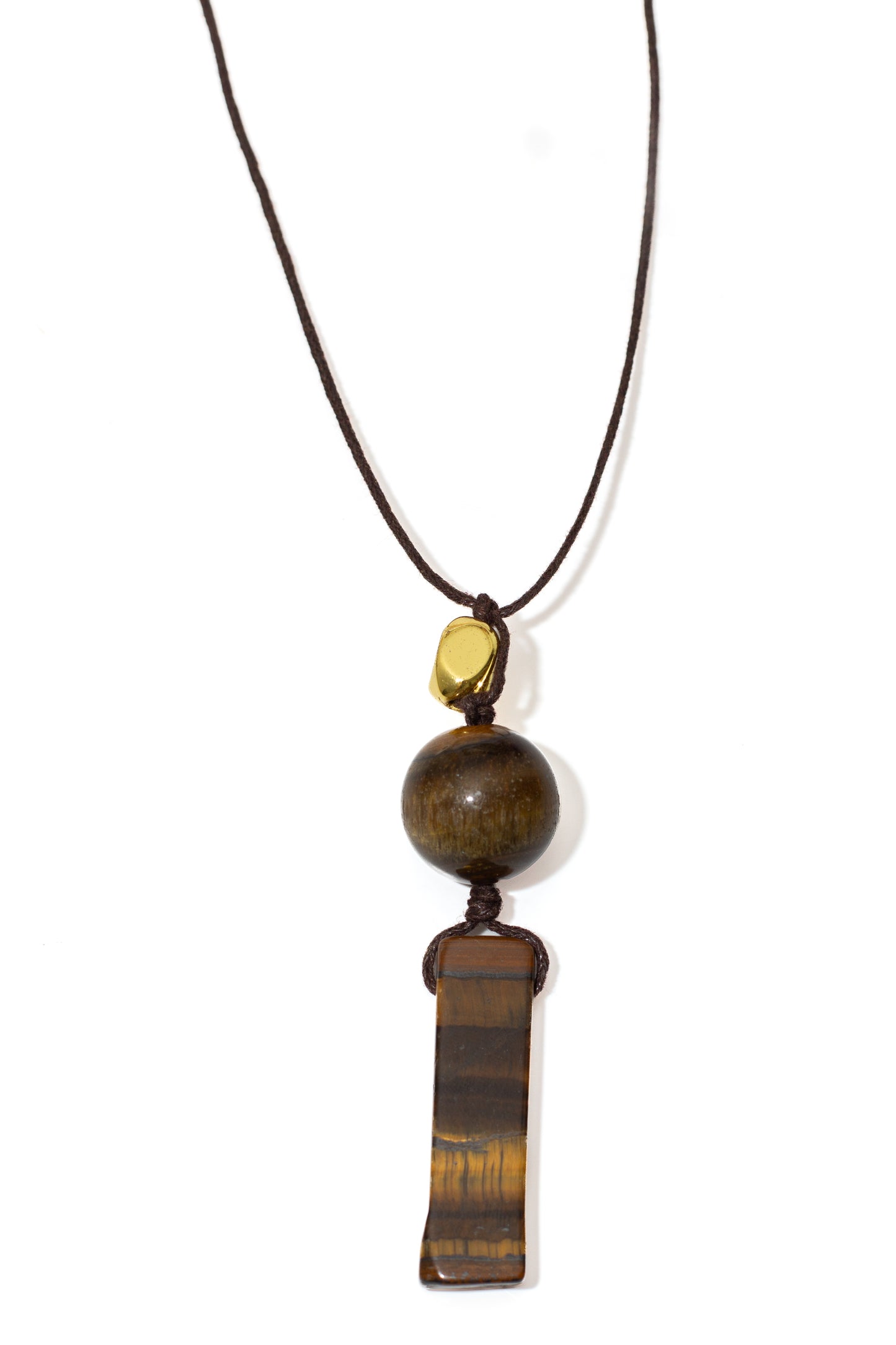 The Fearlessness Tiger's Eye Pendant