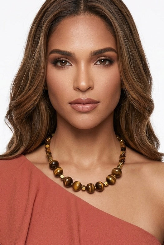 Fearlessness Tiger's Eye Necklace