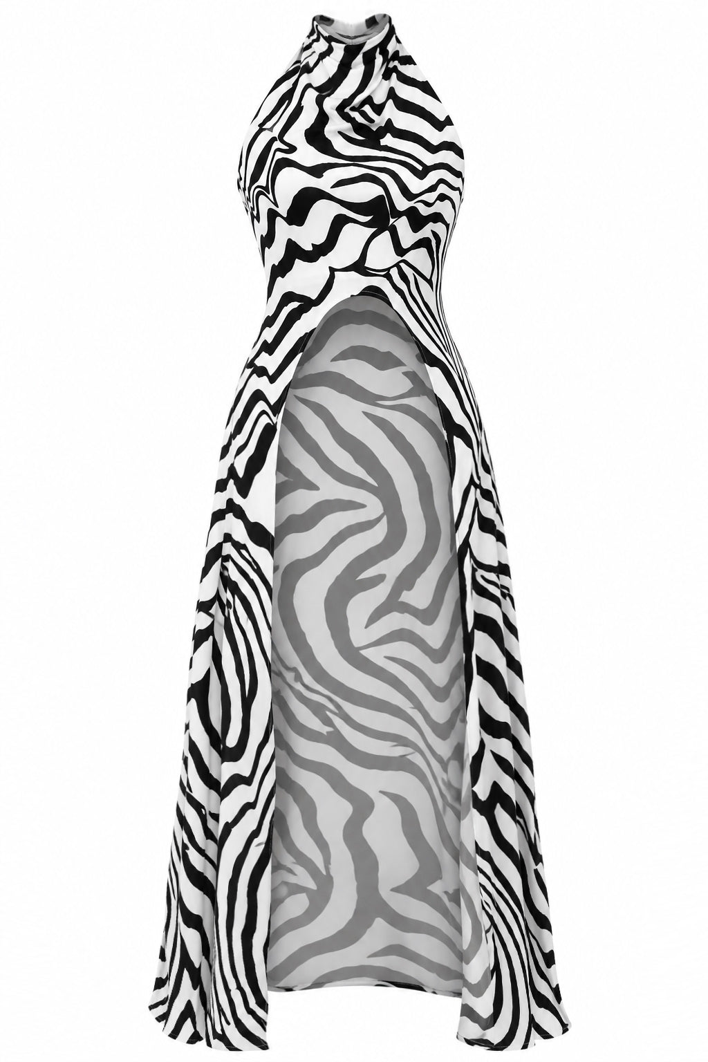 Bold Instinct Zebra Draped Tunic